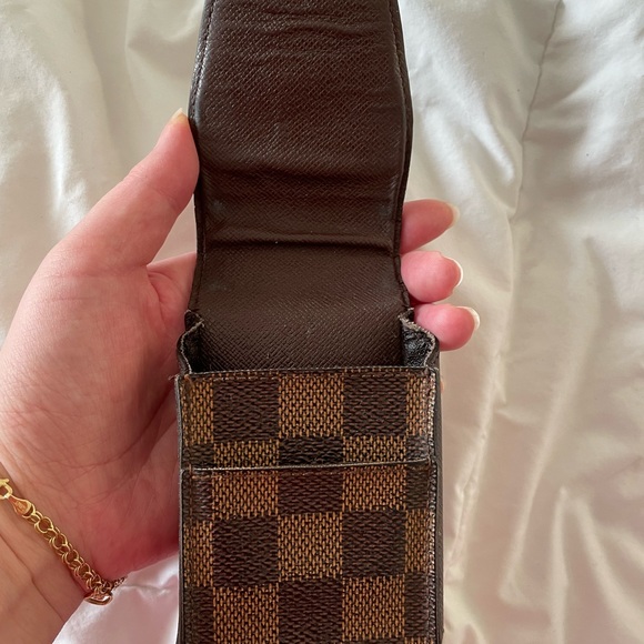 Authentic Louis Vuitton Damier Lipstick or Cigarette case - Picture 8 of 9